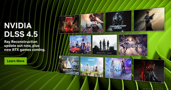 DLSS 4.5光线重建携Gamescom热门新游来袭！