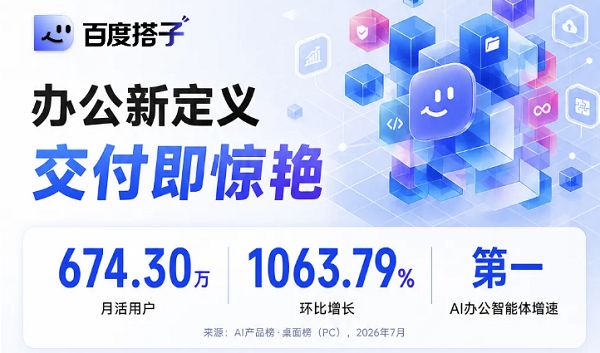 百度搭子升级，企业版新增15个套件96项技能