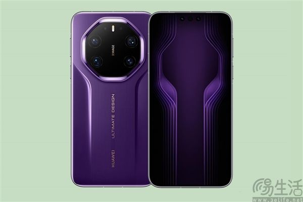 华为Mate 90 RS设计曝光，延续经典造型