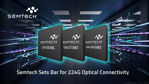 Semtech树立224G光互连新标杆 Semtech树立224G光互连新标杆
