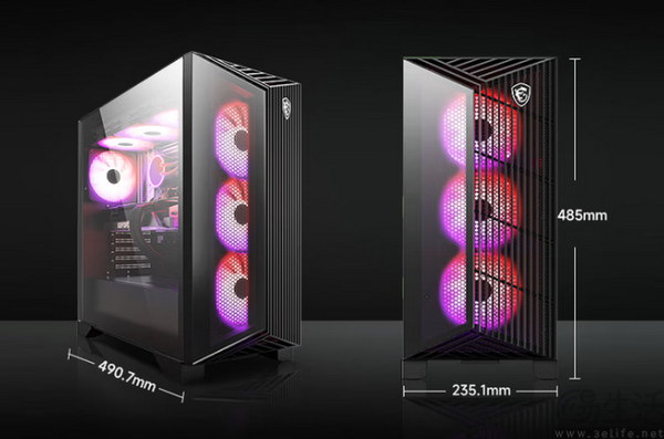 锐龙7 9800X3D加持 微星宙斯盾ZS2畅玩千帧电竞