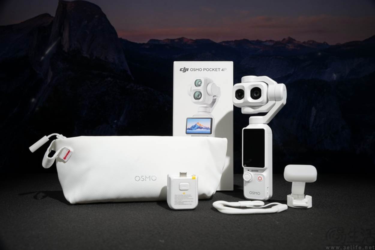 大疆Osmo Pocket 4P，为什么一定要出白色版本？