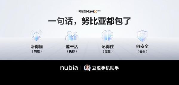 搭载豆包手机助手,努比亚NaviX Ultra 5499元起售 搭载豆包手机助手,努比亚NaviX Ultra 5499元起售