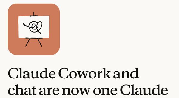 Claude Cowork与Chat合并，统一入口将上线