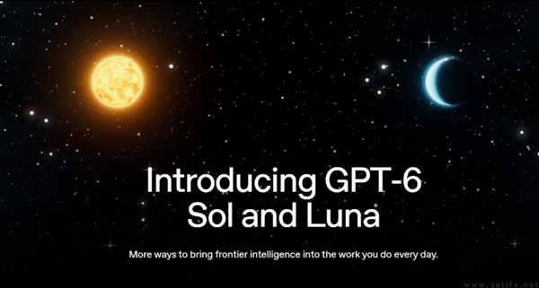 OpenAI发布GPT-6 Sol和Luna，API价格降50%