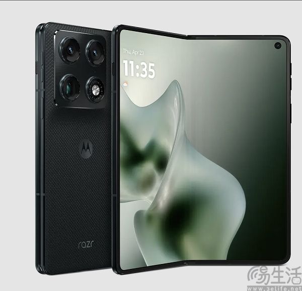 moto首款阔折叠新机曝光,有望12月发布 moto首款阔折叠新机曝光,有望12月发布