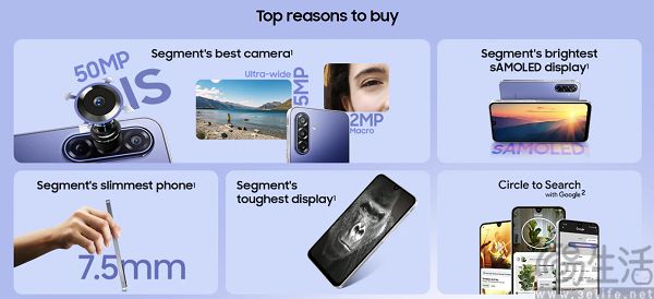 Galaxy F70 5G海外发布，搭载Exynos 1330主控