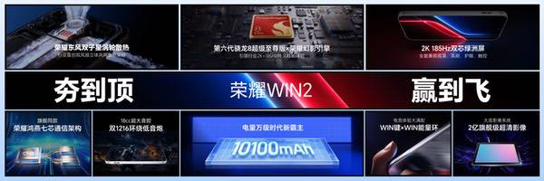 荣耀WIN2、荣耀WIN RT2发布即首销,国补到手价3149元起 荣耀WIN2、荣耀WIN RT2发布即首销,国补到手价3149元起
