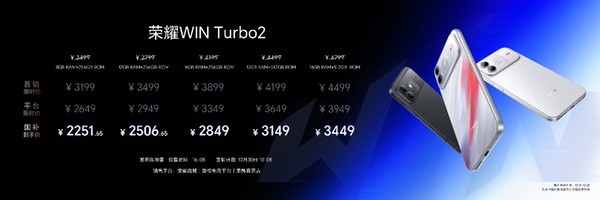荣耀WIN2、荣耀WIN RT2发布即首销,国补到手价3149元起 荣耀WIN2、荣耀WIN RT2发布即首销,国补到手价3149元起
